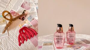 Shopee must-have: Kerasys hair oil & claw clip 蝦皮韓系護髮髮油與鯊魚夾 美髮推薦好物