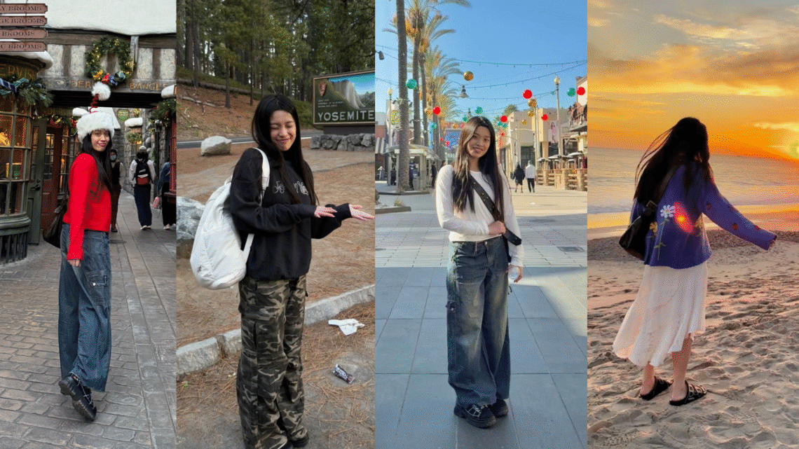 How to wear in California加州冬季穿什麼