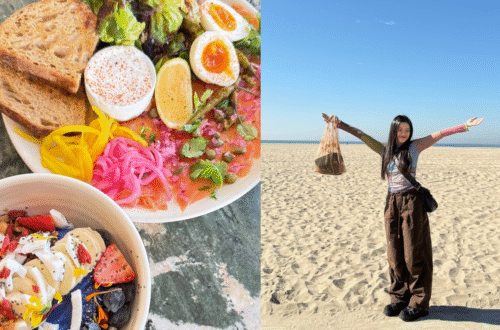 The Great White brunch on a sunny beach day Venice Beach網美咖啡廳 美式早午餐推薦