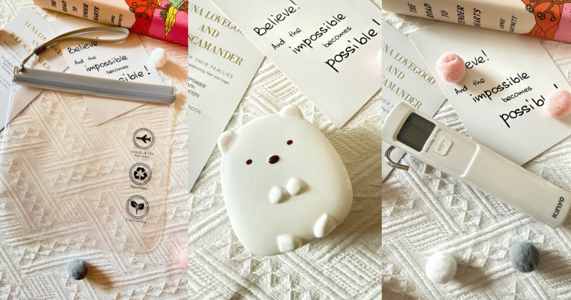 Travel must have baggage scale it’s cute light and without batteries 旅行必備好物分享