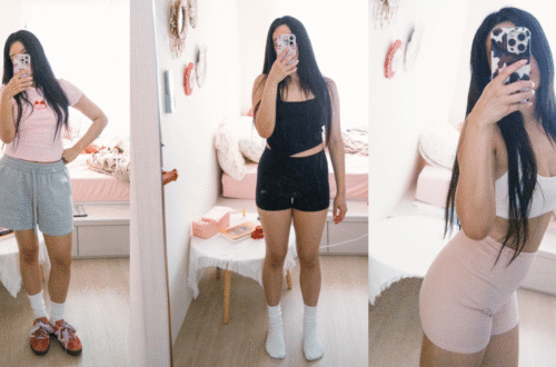 Gym outfit featuring CSB and Alo Yoga leggings 健身穿搭推薦 瑜伽褲日常運動穿搭分享