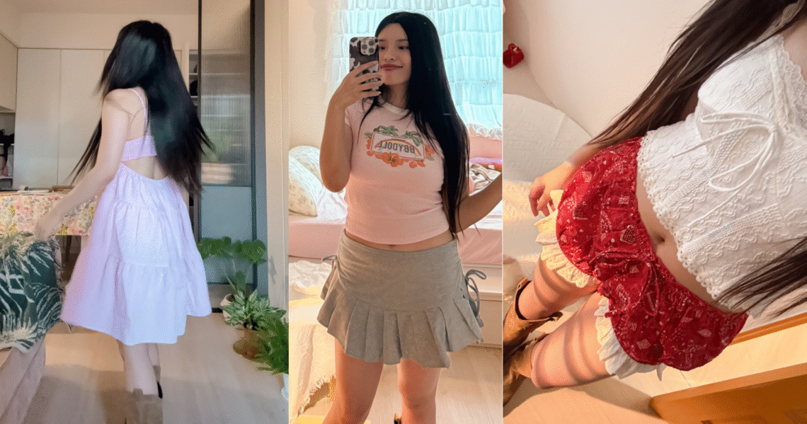 UO 三套穿搭拼圖：紫色洋裝的優雅、BBYDOLL 上衣的美式活力、紅短褲的鄉村甜辣感 ✨