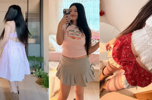 UO 三套穿搭拼圖：紫色洋裝的優雅、BBYDOLL 上衣的美式活力、紅短褲的鄉村甜辣感 ✨