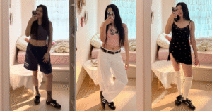 三套 Adidas Samba 穿搭一次看：運動短褲風、Y2K 白褲感、性感洋裝路線，怎麼搭都不會錯的鞋王代表👑👟