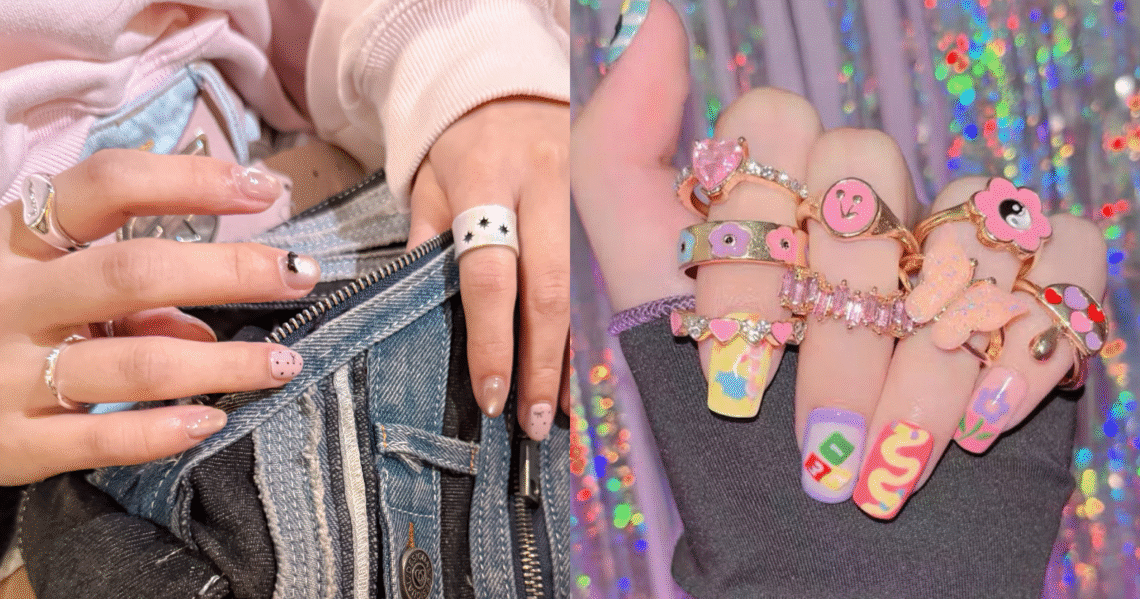 2026 蝦皮 Y2K 飾品推薦店家懶人包，多巴胺與千禧甜辣風戒指配飾分享。